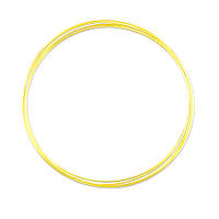 Дріт з пам'яттю Beadalon, для кольє (круглий переріз), діаметр 11,4 см, 5 витків, колір золото