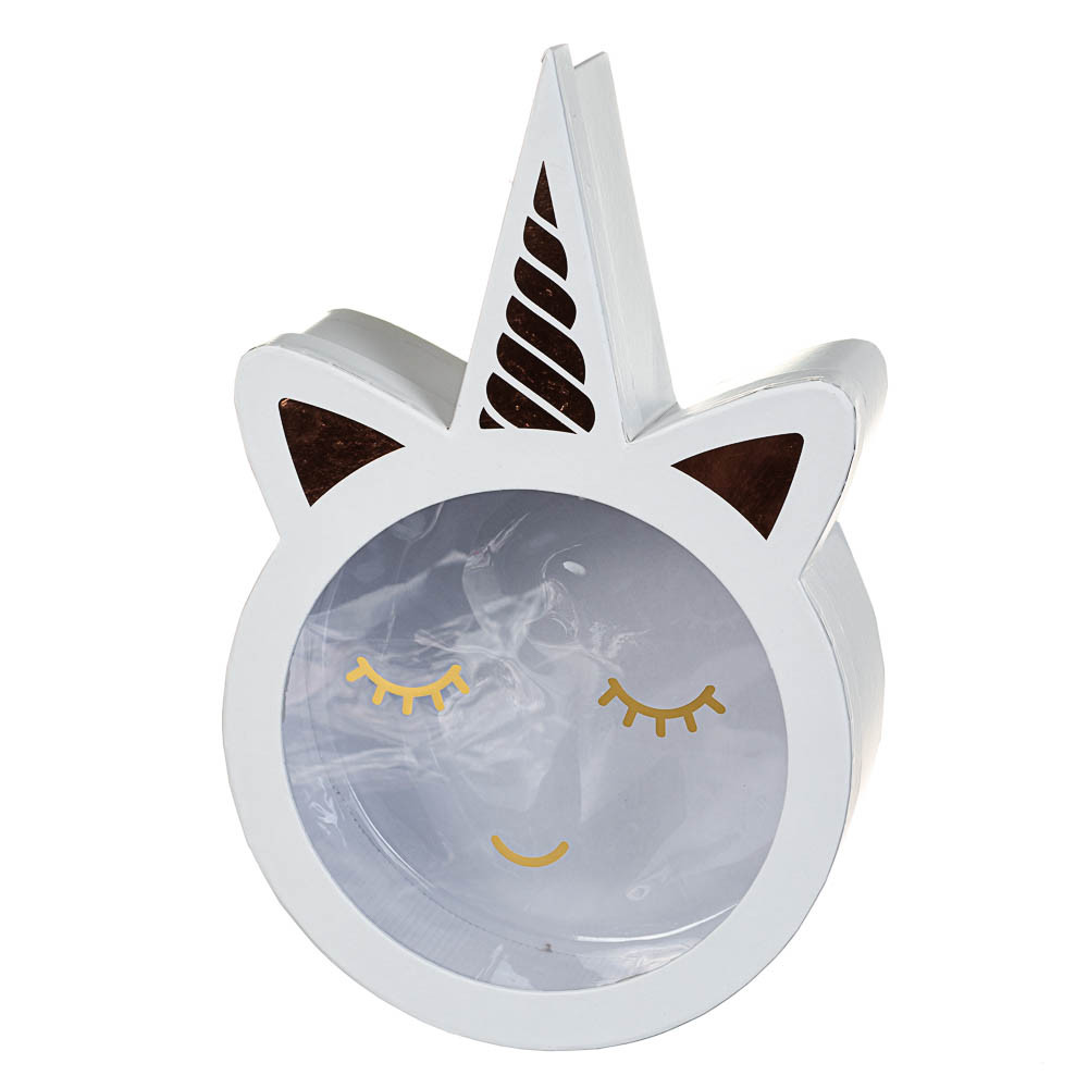 Коробка для квітів "Казковий настрій" біла ELISEY, фото 1