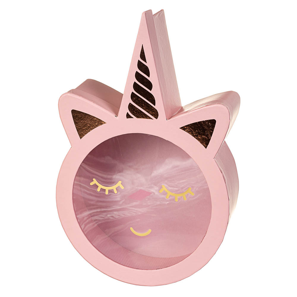 Коробка для квітів "Казковий настрій" рожева ELISEY, фото 1