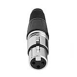 POWERlight XLR-3FS Канон 3-контактний (Мама), фото 4