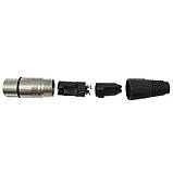 POWERlight XLR-3FS Канон 3-контактний (Мама), фото 5