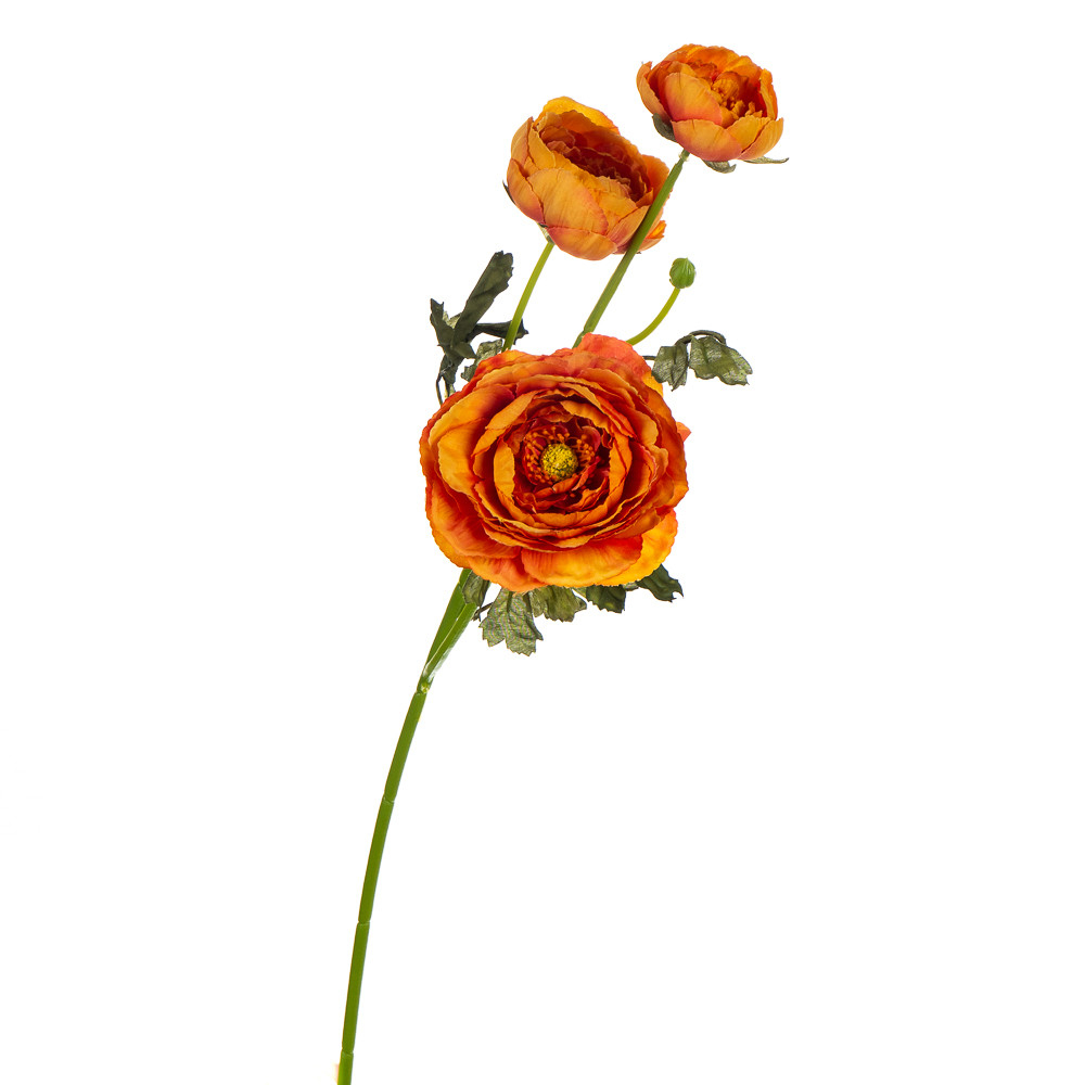 Букет штучний "Ранункулюс", помаранчевий ELISEY, фото 1