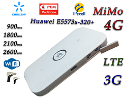 3G 4G WiFi Роутер Huawei E5573s-320 + (KS,VD,Life)