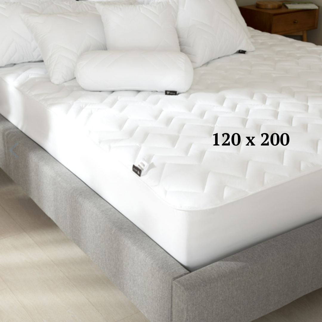 Гіпоалергенний чохол на матрац 120х200 см з бортами стьобаний на ліжко, наматрацник 120*200 борт на диван