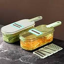 Слайсер-овочерізка multifunctional vegetable cutter 4in1, фото 2