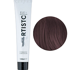Крем-фарба для волосся Elea Professional Artisto Color 621 темно-русявий фіолетово-печиво-попечивий 100 мл