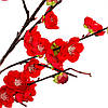 Гілка квітучої сливи, червона, 115 см ELISEY, фото 2