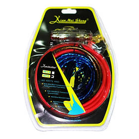 Набір дротів для підсилювача сабвуфера Xian Mei Sheng RH-6 5м 800W (3_03424)