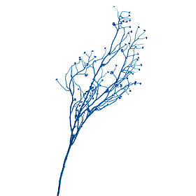 Гілка штучна "Кришталик", синя ELISEY