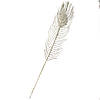 Декоративна гілка "Перо павича сріблясте" ELISEY, фото 3