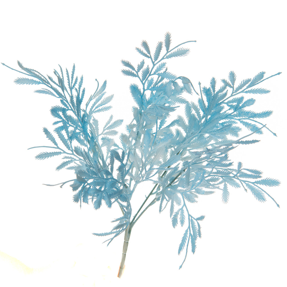 Штучна гілка 35 см., Блакитна ELISEY, фото 1