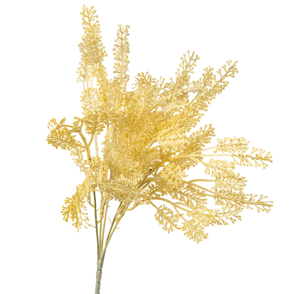 Штучна гілка 37 см., Жовта ELISEY, фото 1