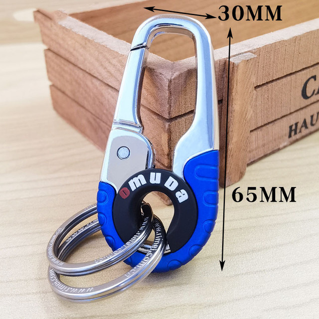 Брелок-карабин для ключей Omuda A3755 Sport Синий