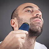 Чоловіча міні електробритва епілятор Face massager портативна дорожня від USB, фото 10