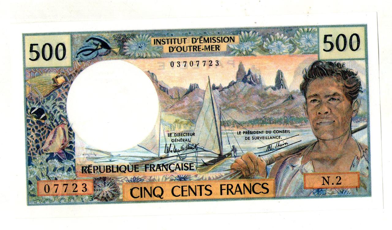 Таїті Tahiti 500бусів 1985 UNS No194, фото 1