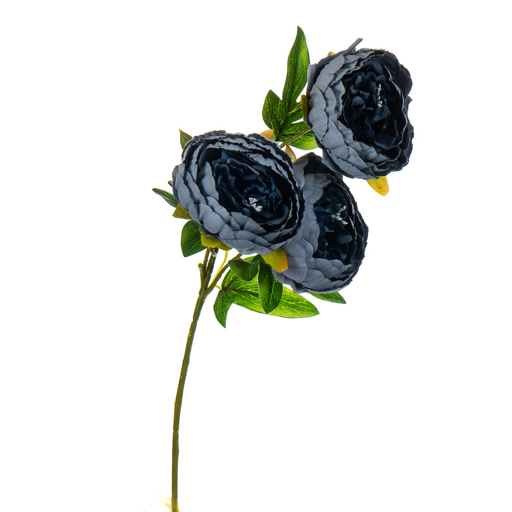 Букет "Півонія з 3 бутонами", блакитний ELISEY, фото 1