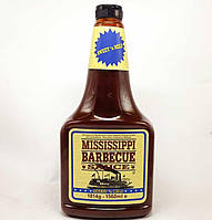 Готовый соус барбекю мягкий Mississippi Barbecue Sauce Sweet n Mild 1560ml США, Маринады и соусы для барбекю