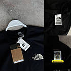 Чоловіча футболка The North Face чорна з принтом бавовняна літня Теніска Зе Норт Фейс на літо, фото 3