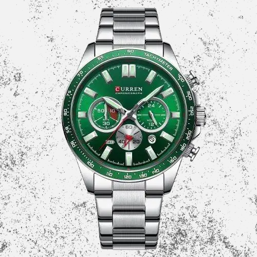 Curren silver clearance watch