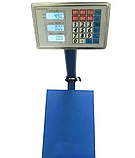 Ваги торгові Domotec ACS 150KG FOLD із залізною головою, розмір 30x40 см, 6V, фото 6