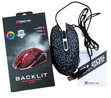 Миша провідна ігрова XTRIKE ME Gaming Backlight GM-205 з підсвічуванням Чорна, фото 6