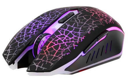Миша провідна ігрова XTRIKE ME Gaming Backlight GM-205 з підсвічуванням Чорна, фото 1