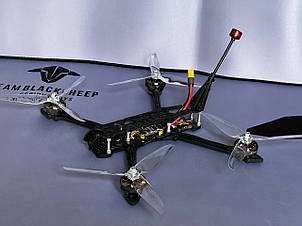 Квадрокоптер (дрон) FPV 7'' камікадзе в комплекті з акумуляторною батареєю 6S1P, фото 2