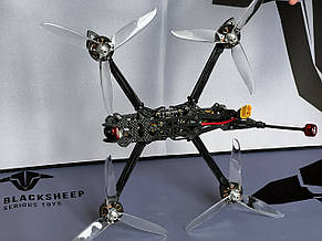 Квадрокоптер (дрон) FPV 7'' камікадзе в комплекті з акумуляторною батареєю 6S1P, фото 3