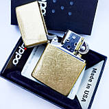Запальничка Zippo 48267 Regular Street Brass, фото 4
