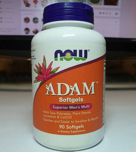 Мужские витамины Адам Now Foods Adam 90 Softgels нау фудс (ID#802102039 ...