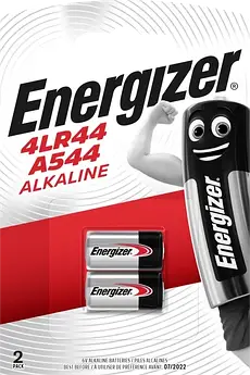 Батарейки Energizer LR544 / 4LR44 / 2/20 7638900393354