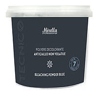 Осветляющая пудра антижелтая Голубая Bleach Powder Blue Mirella Professional, 500 г