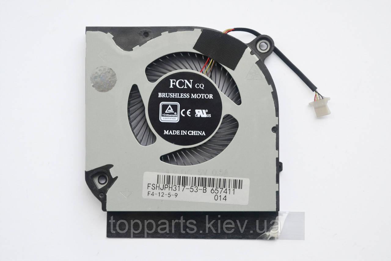 Вентилятор для ноутбука Acer Nitro AN515-55 (DFS53100PL0T-FML9) DC (5V, 0.5A), 4pin (для відеокартки)