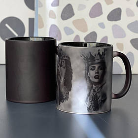 Чашка - хамелеон "Фортуна", Кружка керамическая хамелеон "Фортуна"