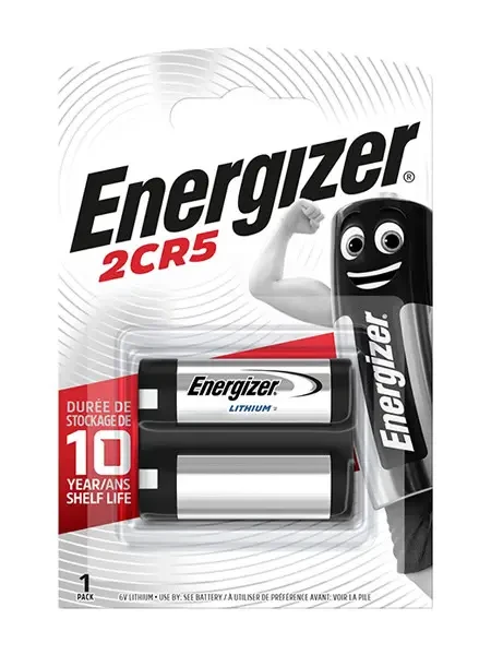 Батареї літієві Energizer Lithium 2CR5
