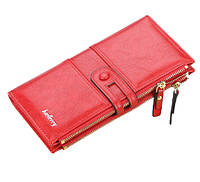 Стильний жіночий гаманець на блискавці зі штучної шкіри, Red