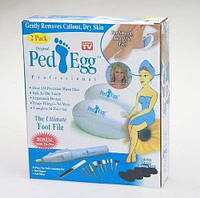 Набір для педикюру Ped Egg + Ped Shaper (18 предметів) — домашній педикюр