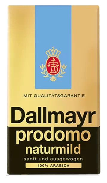 Кава мелена Dallmayr Prodomo naturmild, 500г