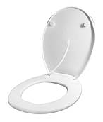 Сидіння для унітазу біле (Юніпласт)