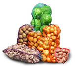 Мішок для овочів сітка розмір 50х80 до 40 кг помаранчева 100 шт/уп., фото 4