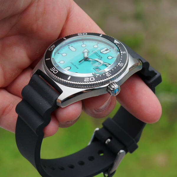 Часы Citizen AW1760-14X Eco-Drive Tiffany Blue Dial Rubber Часы Citizen AW1760-14X Eco-Drive Tiffany Blue Dial Rubber