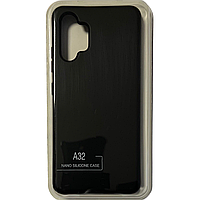 Чехол Silicon Case Samsung A32 (SM-A325) "Черный №18"