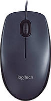 Мышь Logitech M90 Full-Size Corded Mouse USB dark (910-001793 / 910-001794)