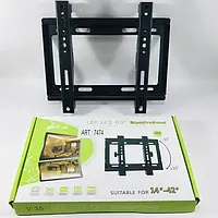 Кронштейн для телевізора 14-42 LED LCD PDP Чорний, Кріплення для телевізора з діагоналлю 14-42