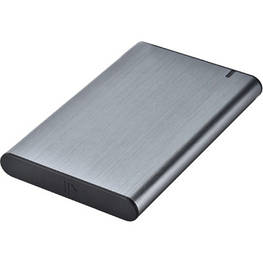 Кишеня зовнішня Gembird 2.5" USB3.1 alum grey (EE2-U3S-6-GR)