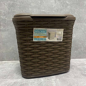 Кошик для порошку 7 л Ucsan plastik М-070 коричневий
