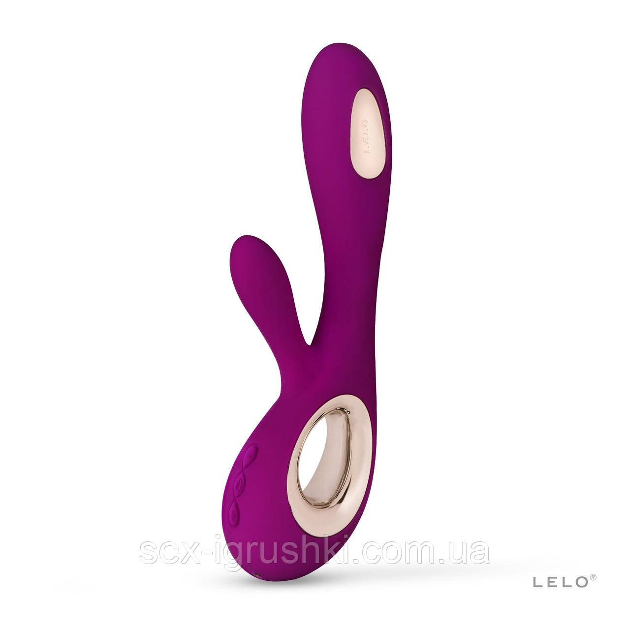 Вібратор-кролик LELO Soraya Wave Deep Rose, манливі рухи стовбура SO8113