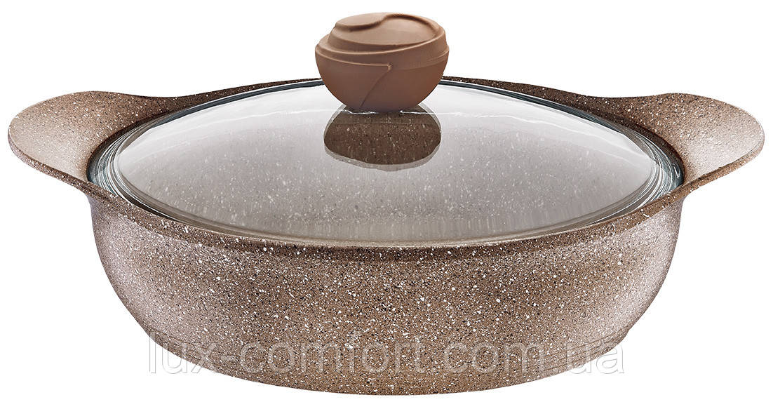 Сотейник 3,2 л (26 х 8 см) OMS 3320.01.11-26-3,2 л-Brown — Lux-Comfort