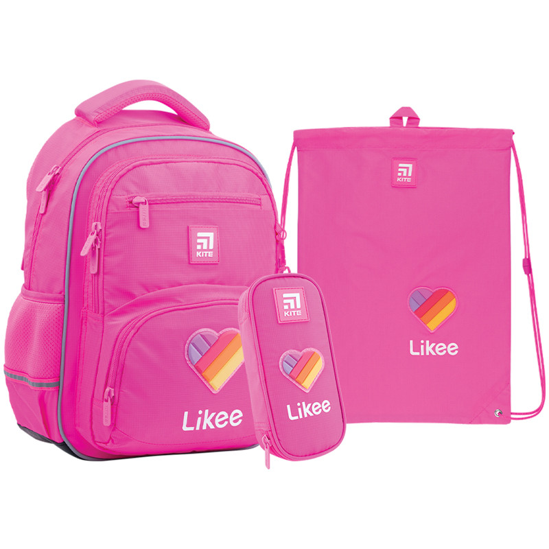 Шкільний набір Kite 3 в 1 Likee SET_LK22-773S