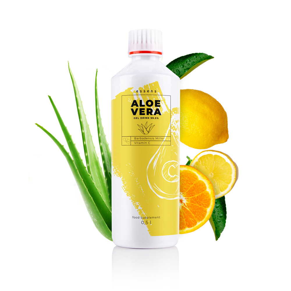Гель-напій Aloe Vera 99,5% — вітамін С — харчова добавка